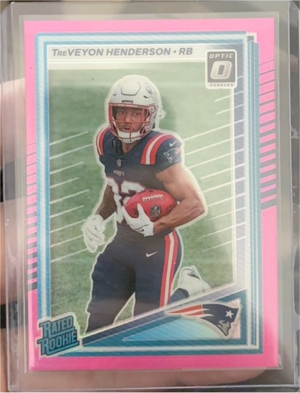 2025 Panini Donruss #332 TreVeyon Henderson — front