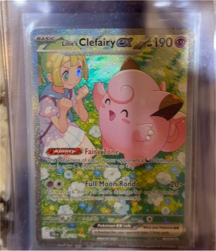 2025 Pokémon Sv09: Journey Together #184/159 Lillie's Clefairy EX — front