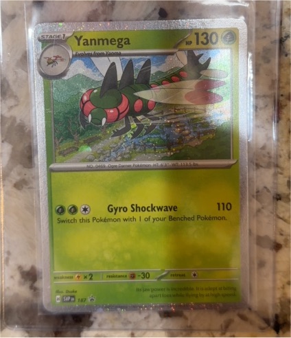 2023 Pokémon Scarlet & Violet #187 Yanmega — front