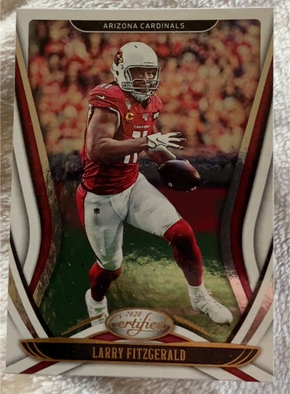 2020 Panini Certified #37 Larry Fitzgerald — front
