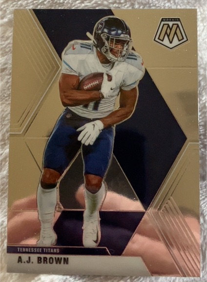 2020 Panini Mosaic #190 A.J. Brown — front
