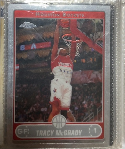 2006-07 Topps Chrome #34 Tracy McGrady — front