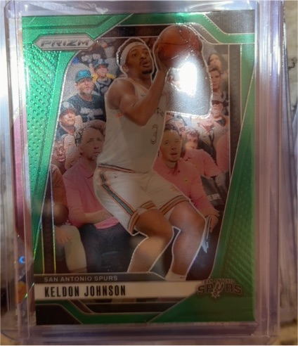 2024-25 Panini Prizm #24 Keldon Johnson — front