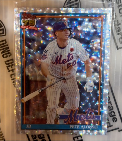 2026 Topps Series 1 #T91-12 Pete Alonso — front