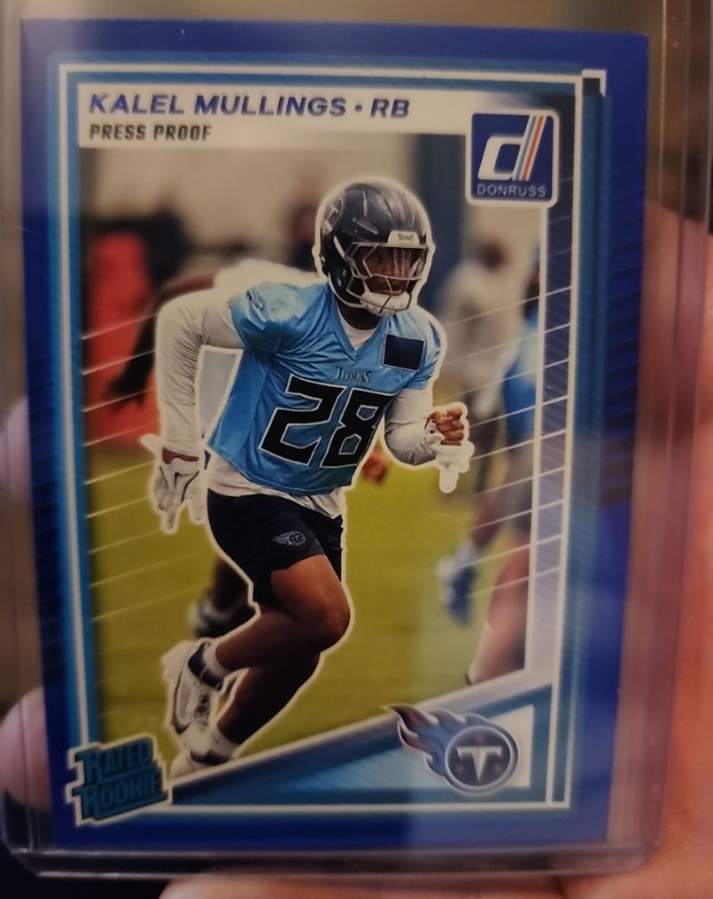 2025 Donruss #378 Kalel Mullings — front