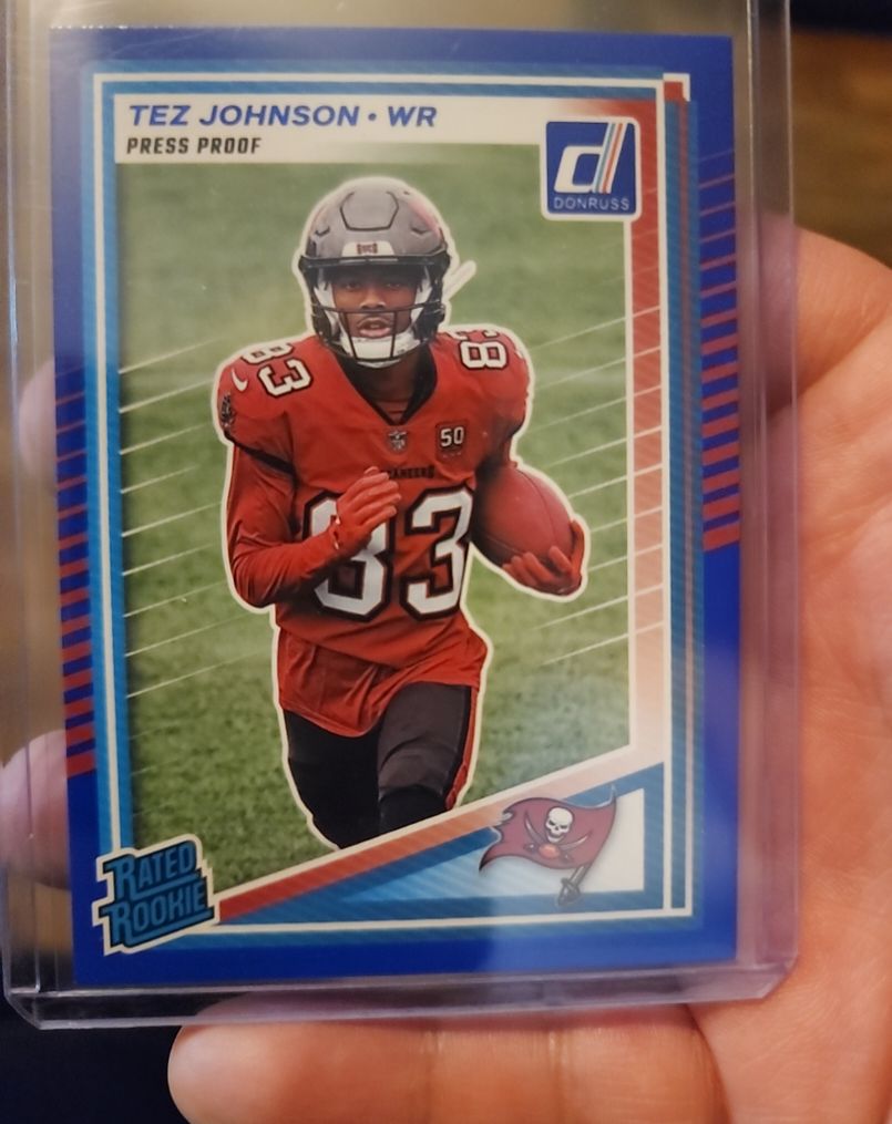 2025 Donruss #313 Tez Johnson — front