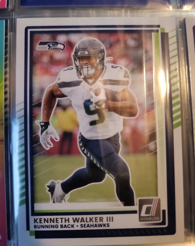 2025 Donruss #187 Kenneth Walker III — front