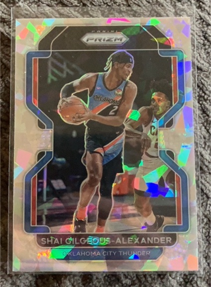 2021-22 Panini Prizm #238 Shai Gilgeous-Alexander — front