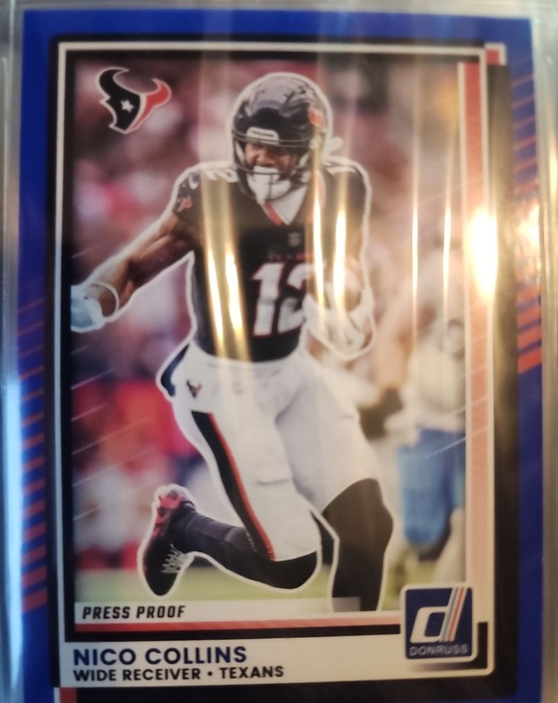 2025 Panini Donruss #206 Nico Collins — front