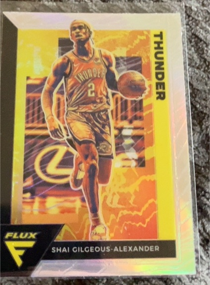 2020-21 Panini Flux #121 Shai Gilgeous-Alexander — front