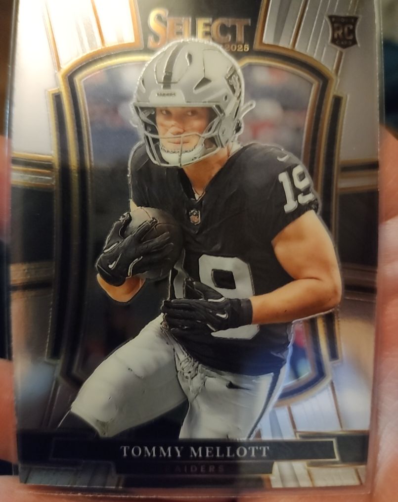 2025 Panini Select #106 Tommy Mellott Premier Level Rookie — front