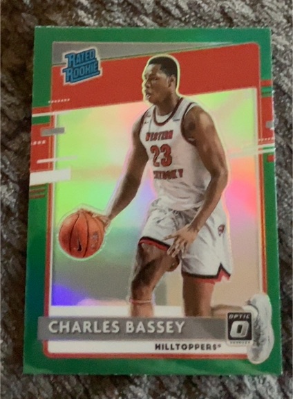 2021-22 Panini Chronicles Donruss Optic #223 Charles Bassey — front