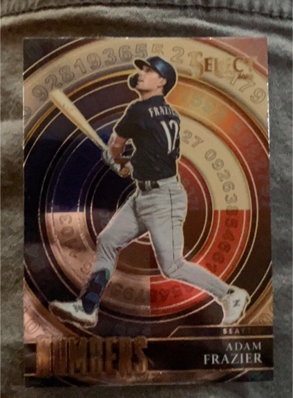 2022 Panini Select #SN15 Adam Frazier Select Numbers — front