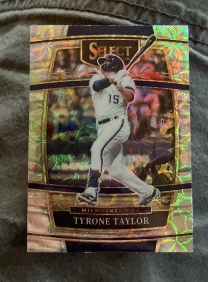2022 Panini Select #23 Tyrone Taylor — front