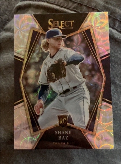 2022 Panini Select #107 Shane Baz — front