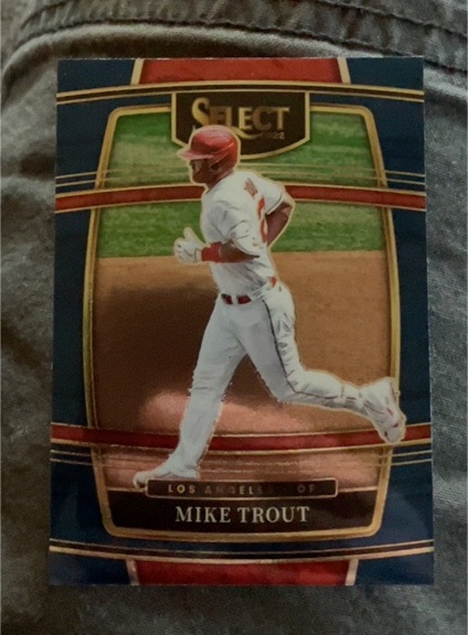2022 Panini Select #88 Mike Trout — front