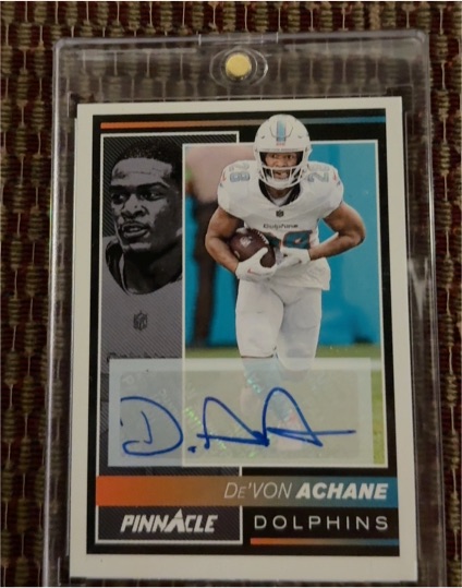 2024 Panini Pinnacle De'Von Achane — front