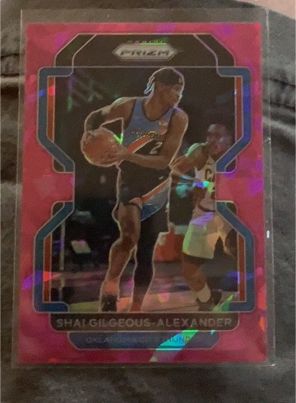 2021-22 Panini Prizm #238 Shai Gilgeous-Alexander — front