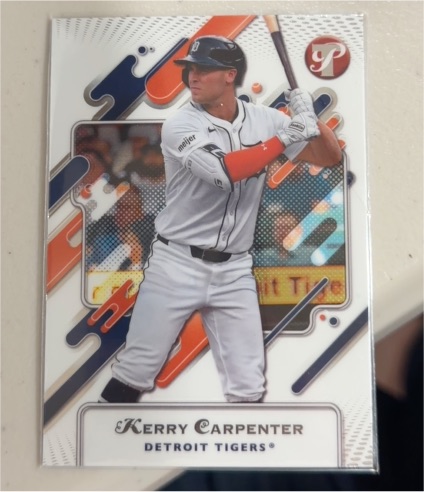 2025 Topps Pristine #145 Kerry Carpenter — front