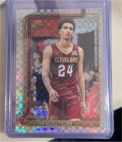 2025-26 Topps Chrome #300 Tyrese Proctor — front