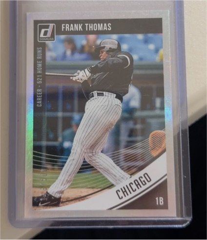 2018 Donruss #87 Frank Thomas Chicago White Sox — front