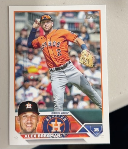 2023 Topps Series 2 #350 Alex Bregman — front
