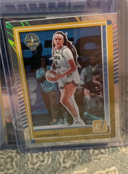 2025 Panini Donruss WNBA #32 Kamilla Cardoso — front