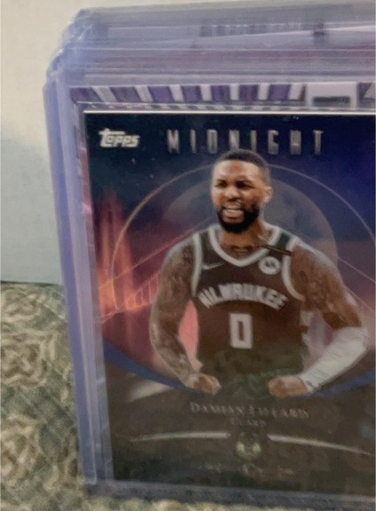 2025 Topps Midnight #13 Damian Lillard — front