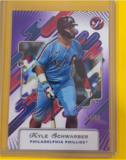 2025 Topps Pristine #144 Kyle Schwarber — front