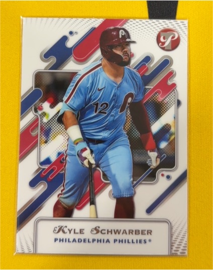 2025 Topps Pristine #144 Kyle Schwarber — front