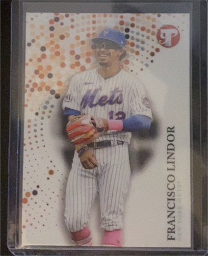 2022 Topps Pristine #93 Francisco Lindor — front