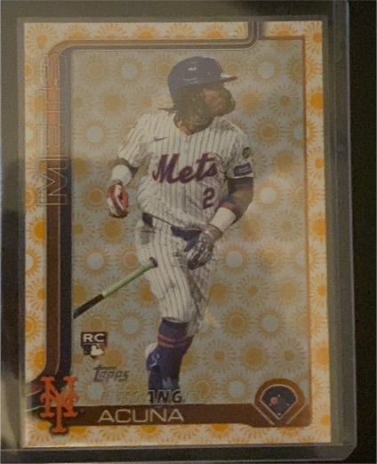 2025 Topps Series 2 #524 Luisangel Acuna — front