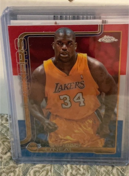 2025-26 Topps Chrome #242 Shaquille O'Neal — front