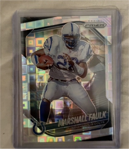 2025 Panini Prizm #75 Marshall Faulk — front