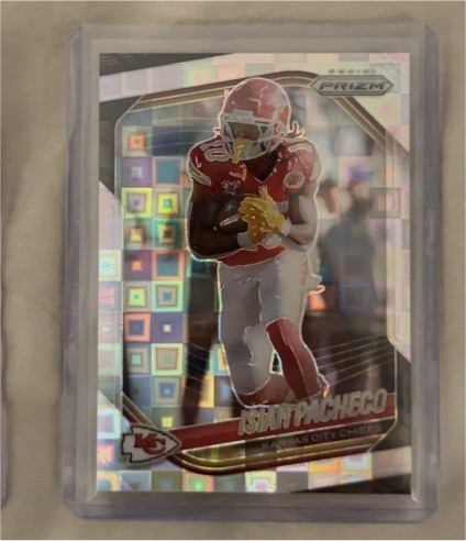 2025 Panini Prizm #126 Isiah Pacheco — front