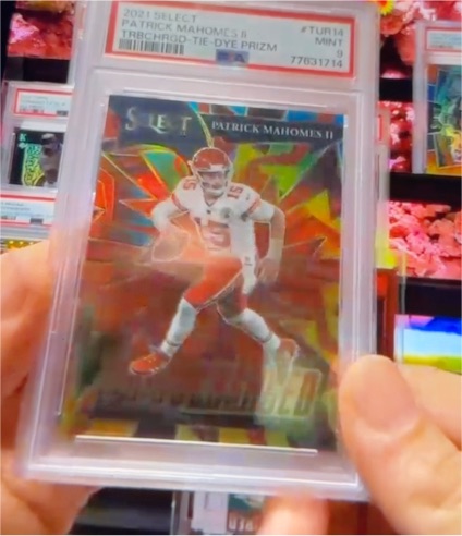 2021 Panini Select Turbocharged #TUR14 Patrick Mahomes II — front