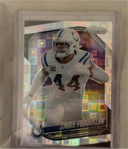 2025 Panini Prizm #91 Zaire Franklin — front