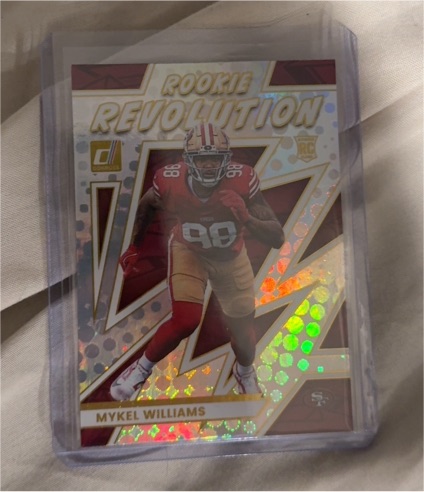 2025 Panini Donruss #39 Mykel Williams Rookie Revolution — front