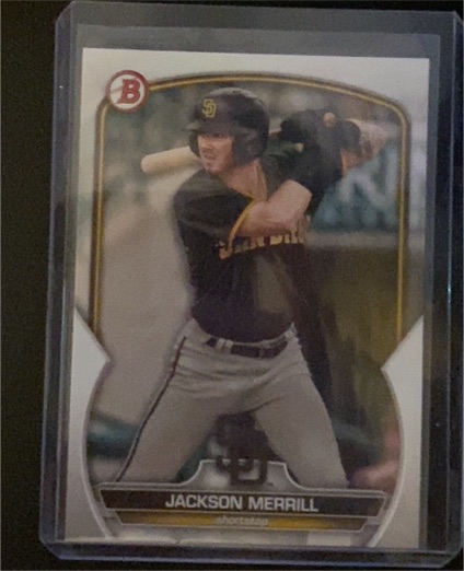 2023 Bowman Draft #BD-157 Jackson Merrill — front