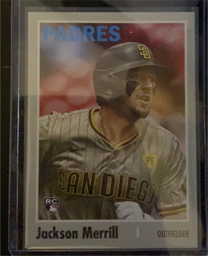 2024 Topps Archives #156 Jackson Merrill Rookie Card — front