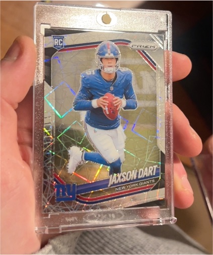2025 Panini Prizm #332 Jaxson Dart — front