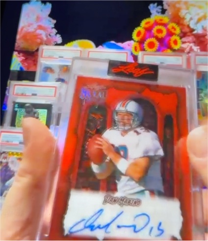 2025 Leaf Metal Halloween #13 Dan Marino — front