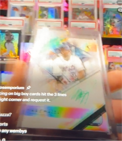 2025 Bowman Draft Chrome #CPA-DM Dean Moss True Purple Refractor Auto /250 — front
