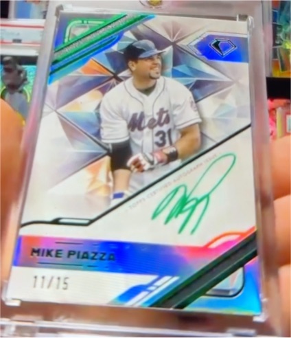 2025 Topps Diamond Icons #WPA-MP Mike Piazza — front