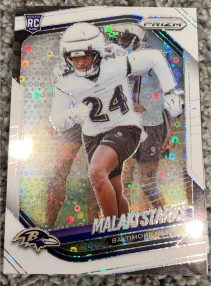 2025 Panini Prizm #310 Malaki Starks — front