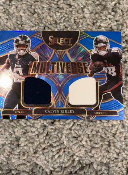 2025 Panini Select Multiverse #MVJ-CRY Calvin Ridley — front