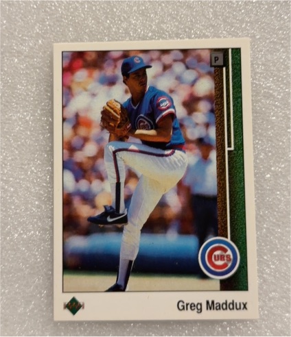 1989 Upper Deck #241 Greg Maddux — front