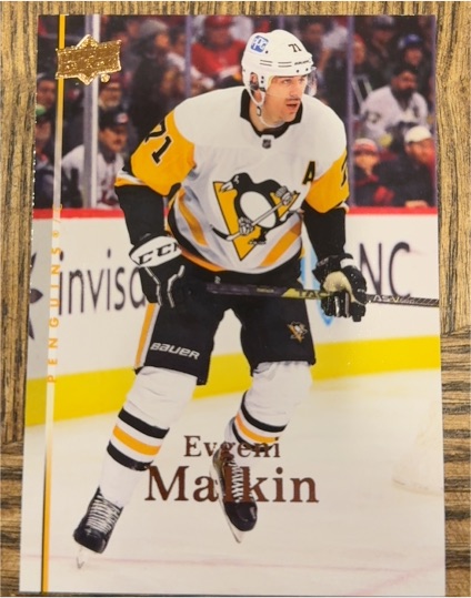 2022-23 Upper Deck Extended Series #T-51 Evgeni Malkin — front