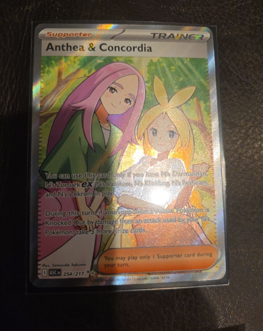 2023 Pokémon Ascended Heroes #254 Anthea & Concordia — front