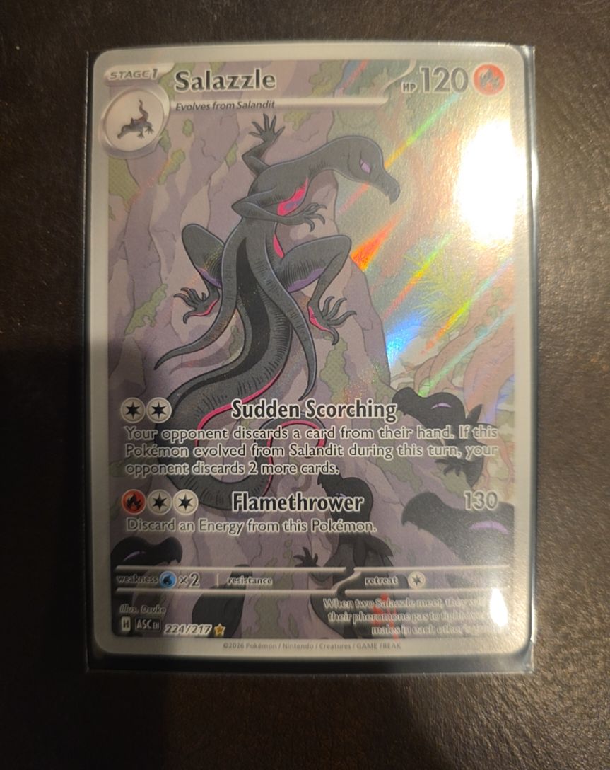 2026 Pokémon #224 Salazzle — front